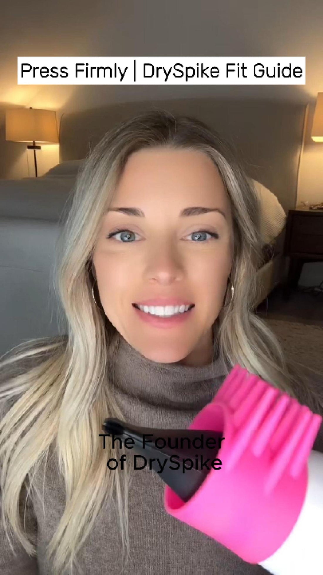 how dryspike the hair dryer attachment will fit onto a hair dryer